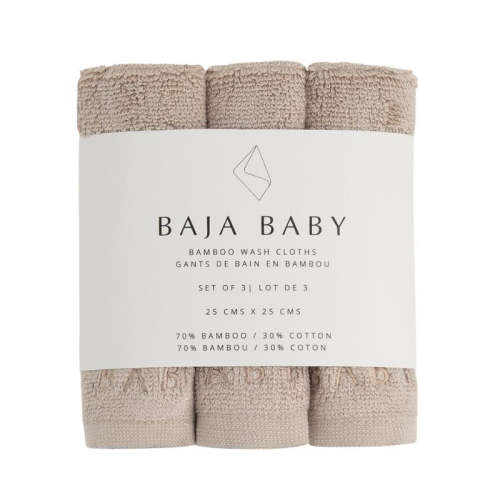 Wash Cloths - 3 Pack