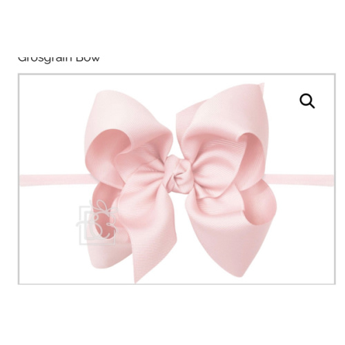 Satin Double Knot Bow on Clip