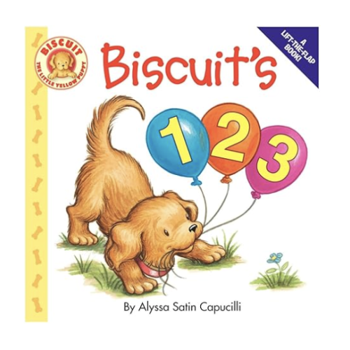 Biscuit's 123: A Lift-the-Flap Counting Board Book for Kids
