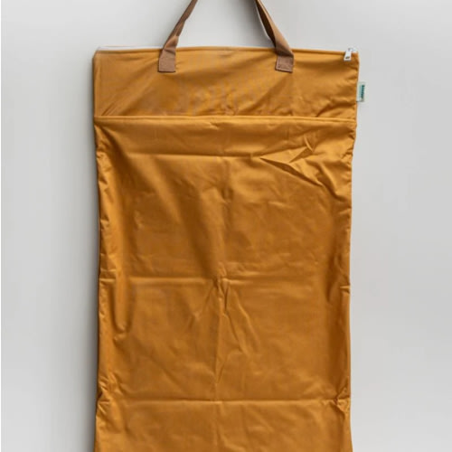 Large Zipper Hanging Wet Bag, Laundry Bag with Handles