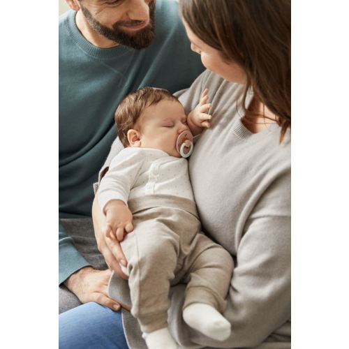 5-pack Cotton Pants - White/light beige melange - Kids | H&M US