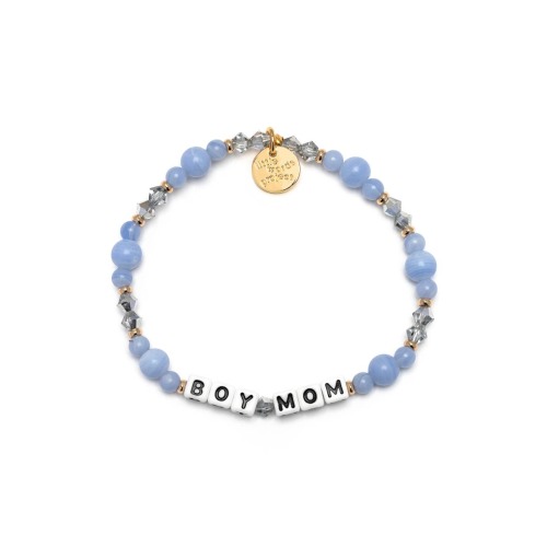 Boy Mom Beaded Stretch Bracelet