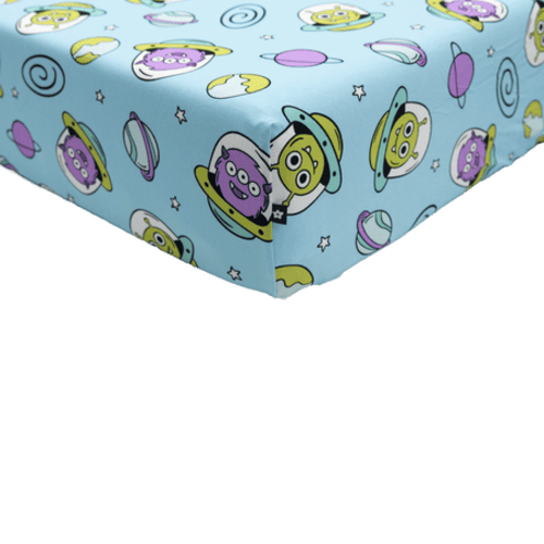 Crib Sheet in Mini Martians