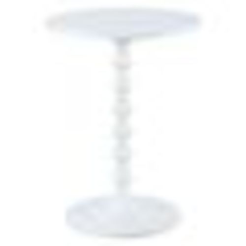 Palm Beach Spindle Table White - Breighton Home