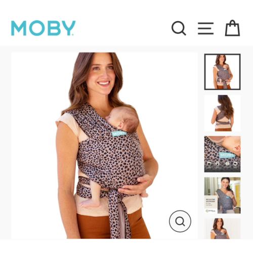 Classic Wrap Baby Carrier - Leopard