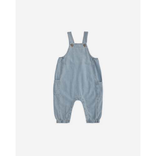 Cargo Baby Overall Washed Blue