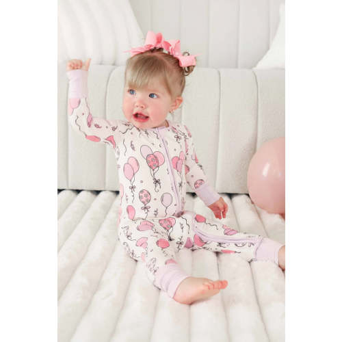 Party Time Convertible Zip Romper | Pink