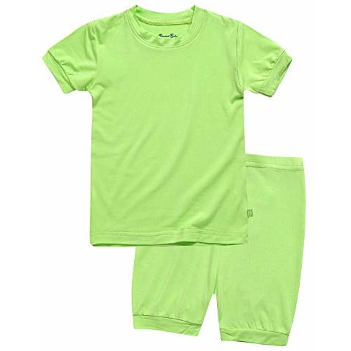 VAENAIT BABY Kids Sleepwear Pajamas Short Soft Cool Summer Viscose Pjs 2pcs Set