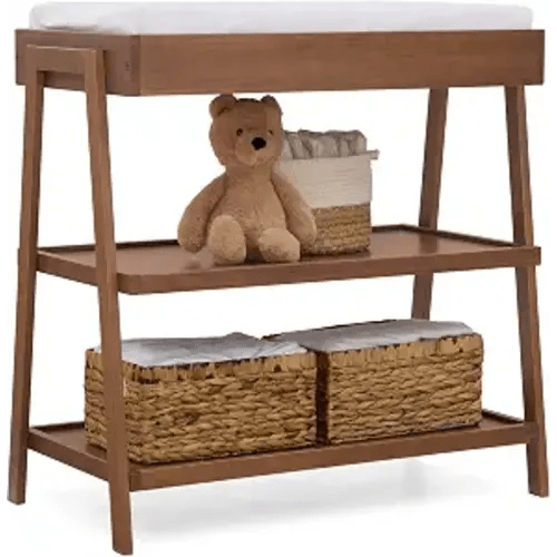 Delta Children Scout Changing Table, Chestnut