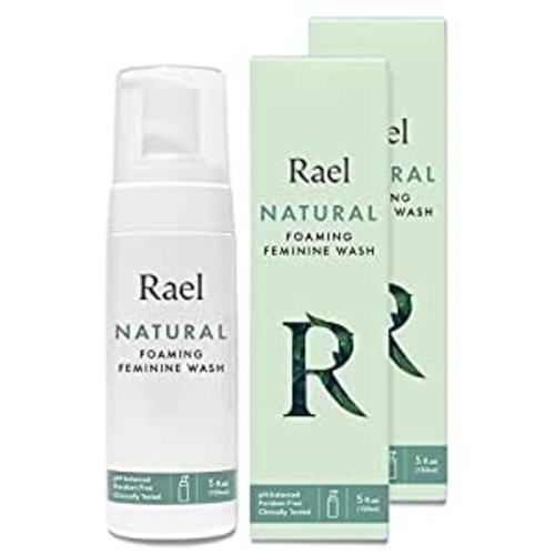Amazon.com: Rael Foaming Feminine Cleansing Wash - Intimate Wash, pH-Balanced, Sensitive Skin, Unscented, Daily Cleansing Wash (5oz, 2 Pack) : Health & Household