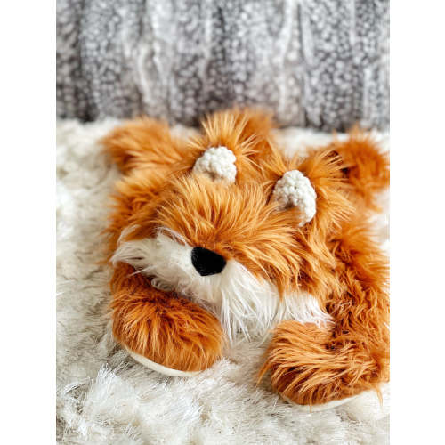 Fox Lovey | Orange Fox Lovey Stuffed Animal Baby Blanket – ClaraLoo