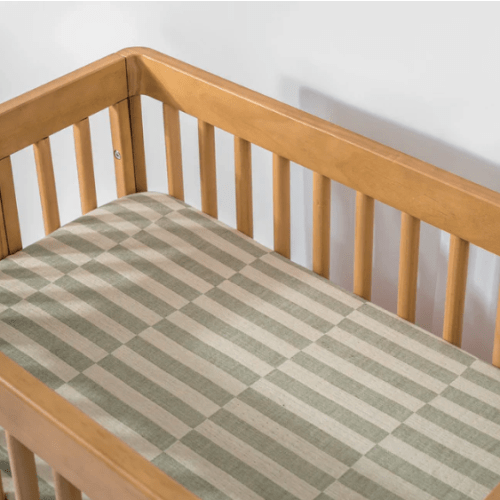 Babyletto All-Stages Bassinet Sheet in GOTS Certified Organic Muslin Cotton