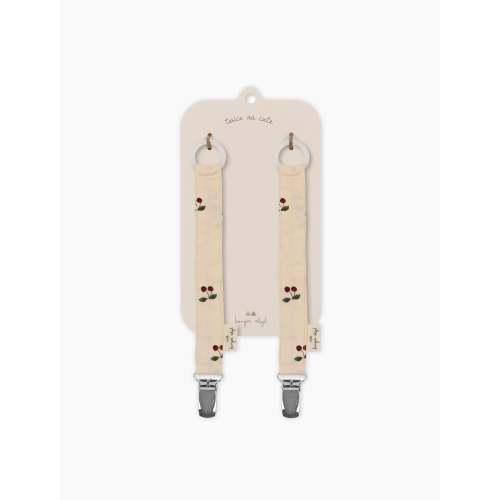 2-Pack Pacifier Clips in Cherry