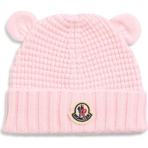 Kids' Teddy Bear Logo Patch Virgin Wool Beanie, X-Small