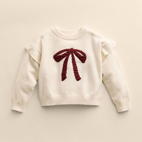 Baby & Toddler Girl Little Co. by Lauren Conrad Ruffle Sleeve Sweater - 3 months