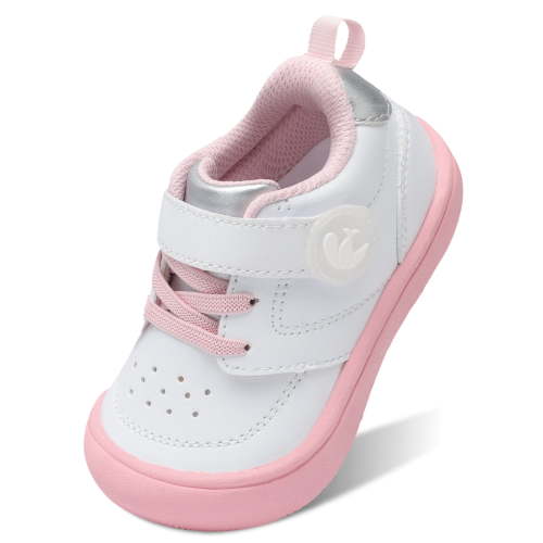 JOINFREE Baby Shoes Girls Boys Wide Barefoot Sneakers Infant First Walking Shoes
