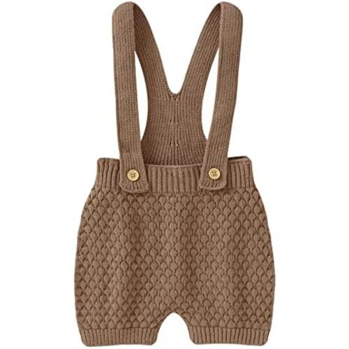Baby & Toddler Girls Bibs Overalls Knit Overalls Shorts Suspender Trousers Cute Summer Shortalls