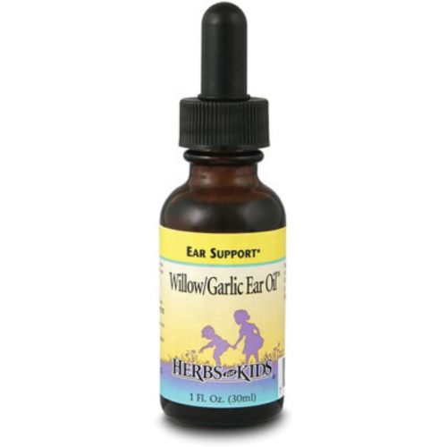 Herbs for Kids Willow/Garlic Ear Oil, Unscented (Btl-Glass) | 1oz