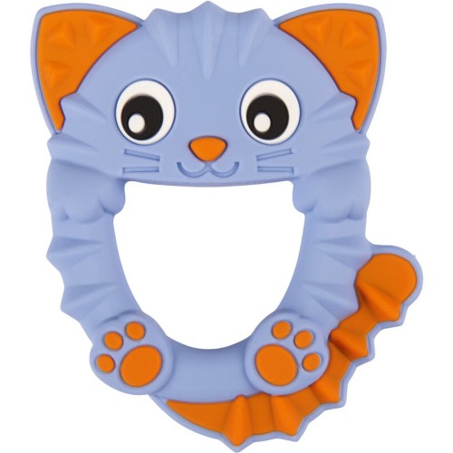 Playgro Soothe and Chew Kobie Cat Silicone Teether