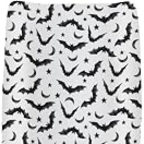 Black and White Bats Changing Pad Covers for Baby Girls Boys Gothic Bat Fitted Change Table Covers Mats Horror Spooky Halloween Soft Diaper Change Table Sheets for 32''×16'' Contoured Pad