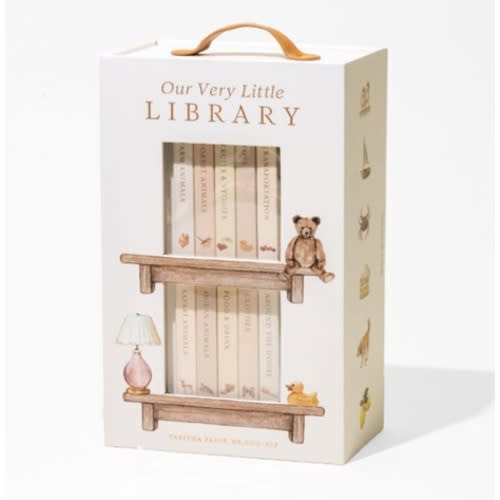 Our Very Little Library Board Book Set: A Foundational Language Vocabulary Board Book Set for Babies (Tabitha Paige Children's Book Series)