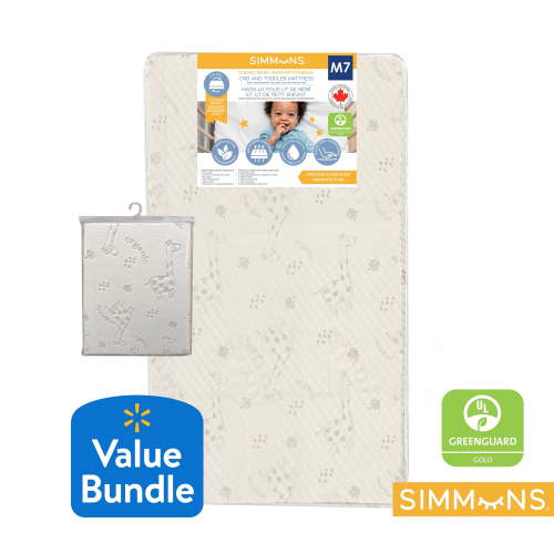 Simmons Organic Sleep Bundle Baby Crib Mattress & Protector - Walmart.ca