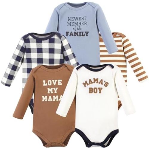 Hudson Baby Unisex Baby Cotton Bodysuits