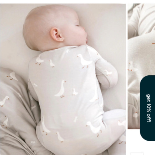 Goose Convertible Footie Pajamas | günamüna