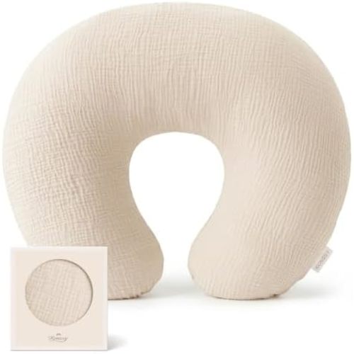 Konssy Muslin Nursing Pillow Covers, Soft Cover for Breastfeeding Pillows