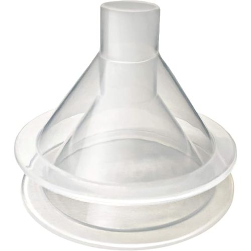 Mini Plastic Funnel for Filling Bottles | 1/2 inch Spout (2 Pack)