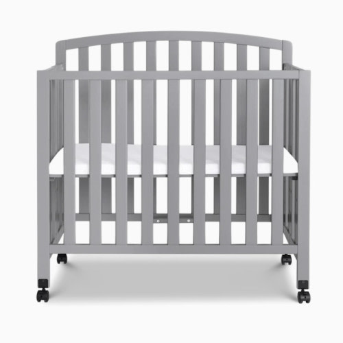 Dylan Folding Portable 3-in-1 Mini Crib - Grey