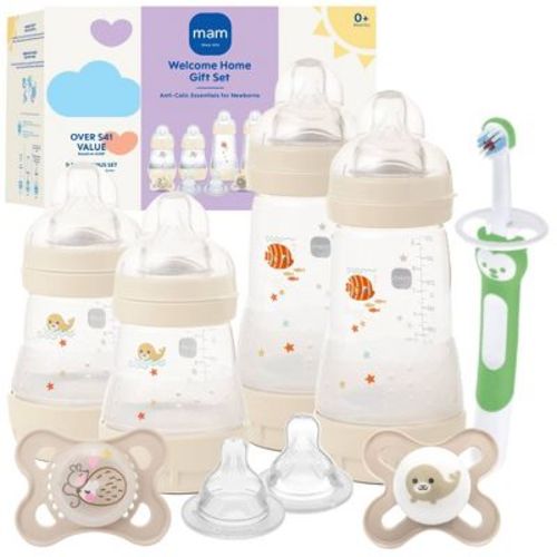 MAM Welcome Home Baby Bottle Gift Set - 9ct