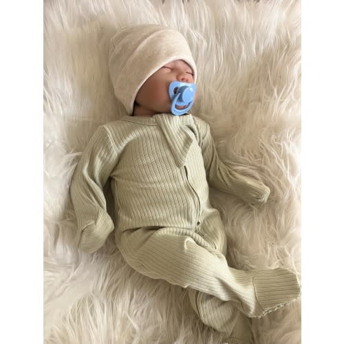 Newborn Organic Cotton Baby Rompers Sleepers