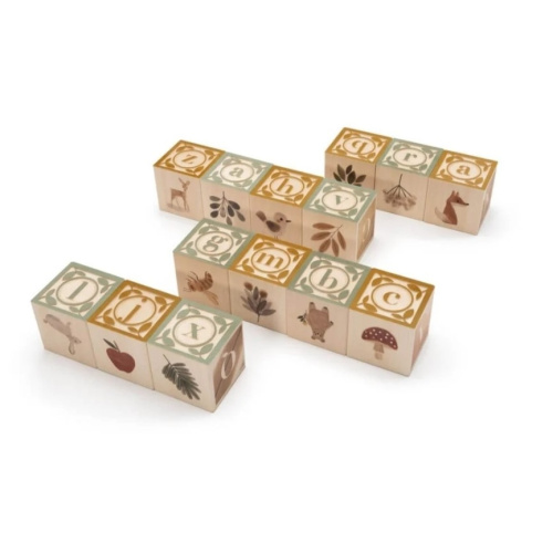Uncle Goose Woodland Watercolor ABC Blocks