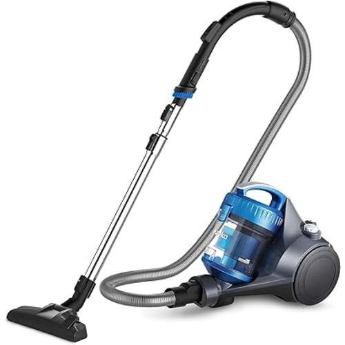 Eureka WhirlWind Bagless Canister 2.5L Vacuum Cleaner, Lightweight Vac for Carpets and Hard Floors, NEN110A, Blue