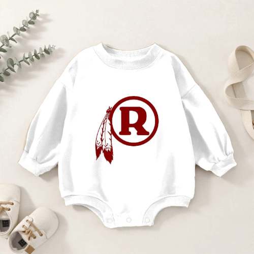 Redskin 1970 Baby Romper Sweatshirts Kids's 0-3M White sold by Azaria Basil | SKU 1728314477 | Printerval