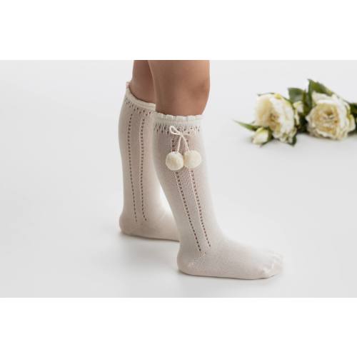 Knee Socks Pompom