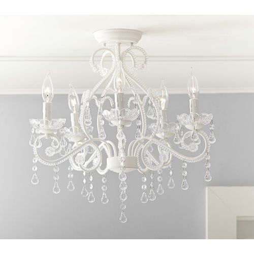 Lydia Flush Mount Chandelier (20")
