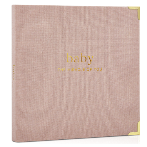 Keepsake Baby Memory Book for Boys and Girls, Pink - ZICOTO Books | Maisonette