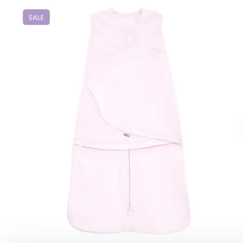 Pink Cotton Muslin Swaddle | HALO