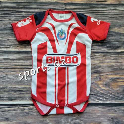Chivas Retro Baby Soccer Jersey, Pañalero Bebe Jumpsuit, Guadalajara Baby Bodysuit - Etsy