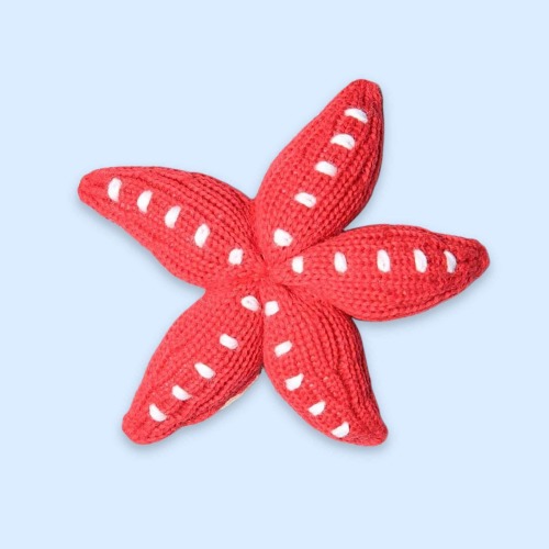 Shop Organic Starfish Rattle - Baby Toys | Estella