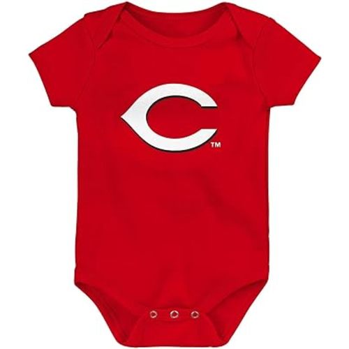 MLB Newborn & Infants 0-24 Months Primary Logo Onesie Bodysuit Romper