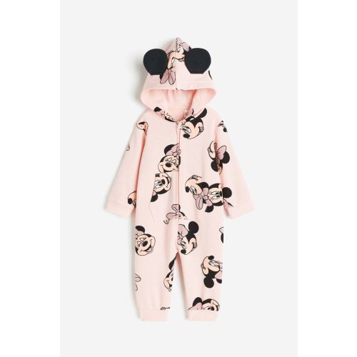 Printed Sweatshirt Jumpsuit