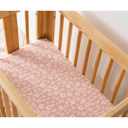 Babyletto All-Stages Bassinet Sheet in GOTS Certified Organic Muslin Cotton