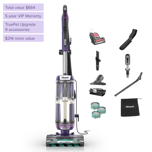 Shark PowerDetect™ Upright Vacuum Pet Bundle