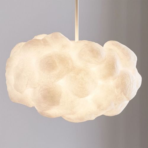 Fluffy Cloud Pendant (22")