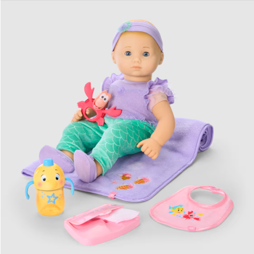 Disney Princess Ariel Cuddle & Care Set with Bitty Baby® Doll by American Girl®