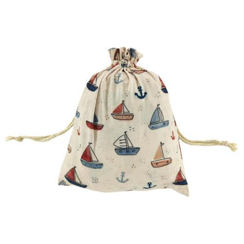 Nautical Sail Bamboo Crib Sheet