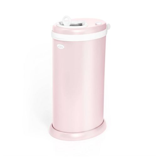 Ubbi Stainless Steel Diaper Pail - Blush Pink